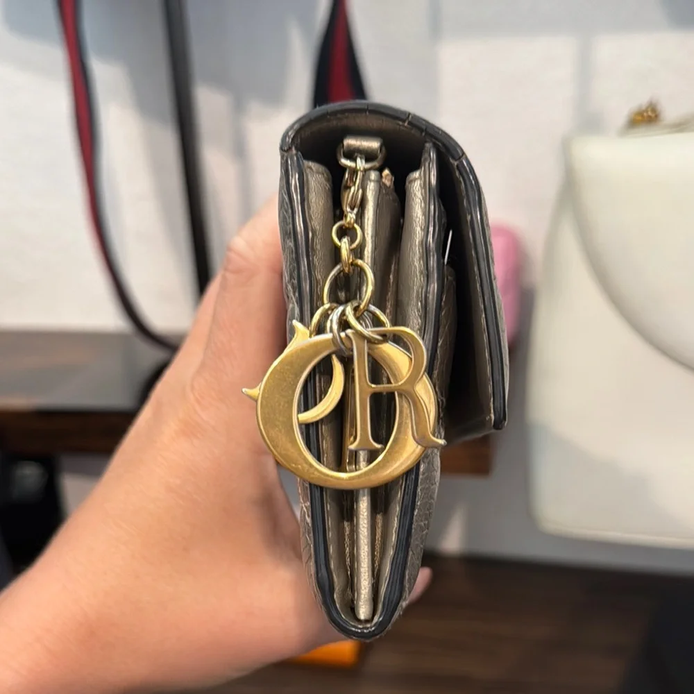 Dior Metallic Wallet